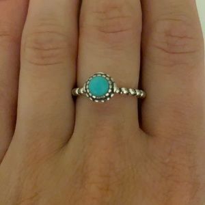 Pandora December birth stone ring